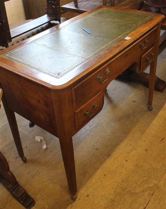 Yewwood writing table